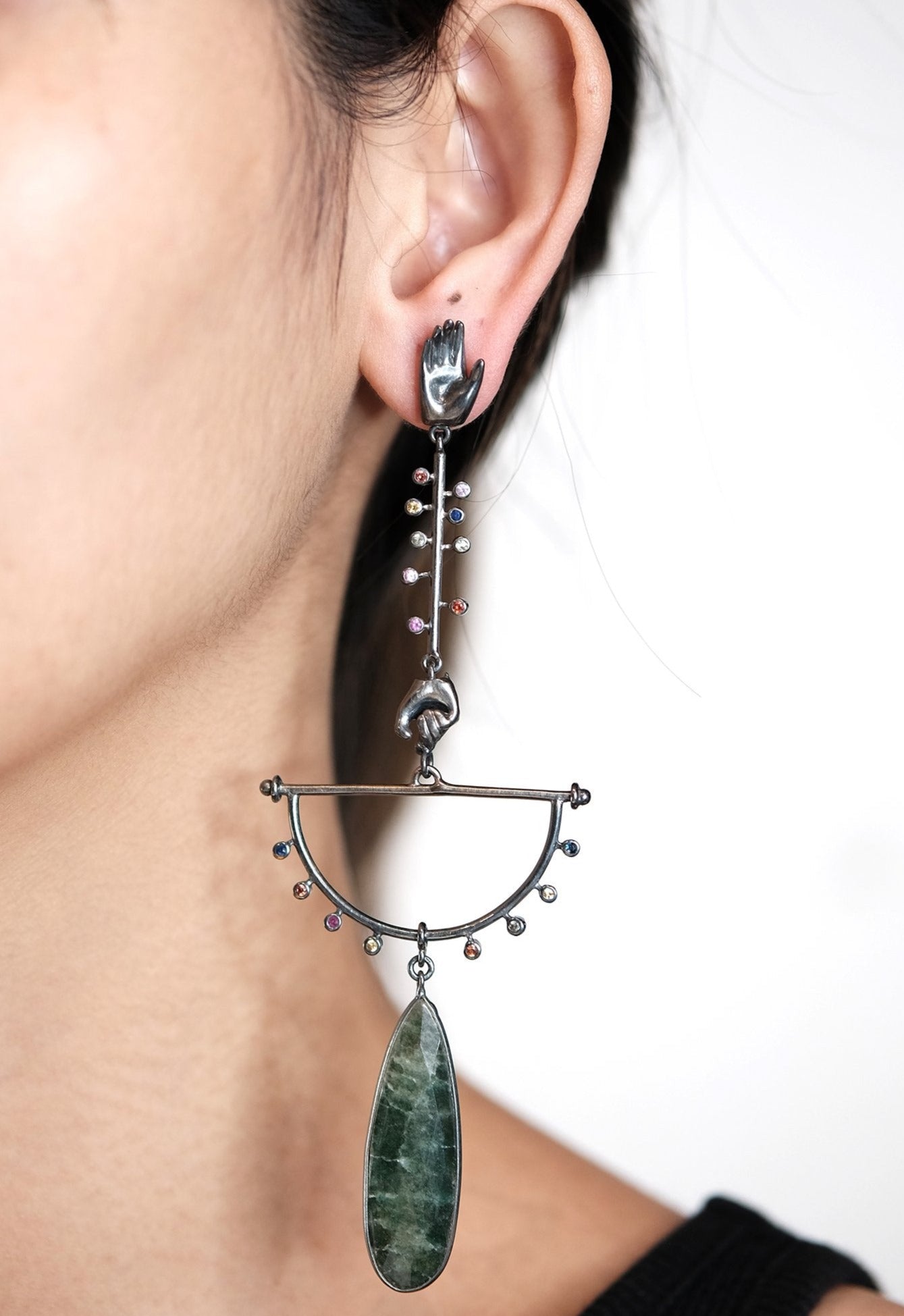 The Madstone Mudras earrings