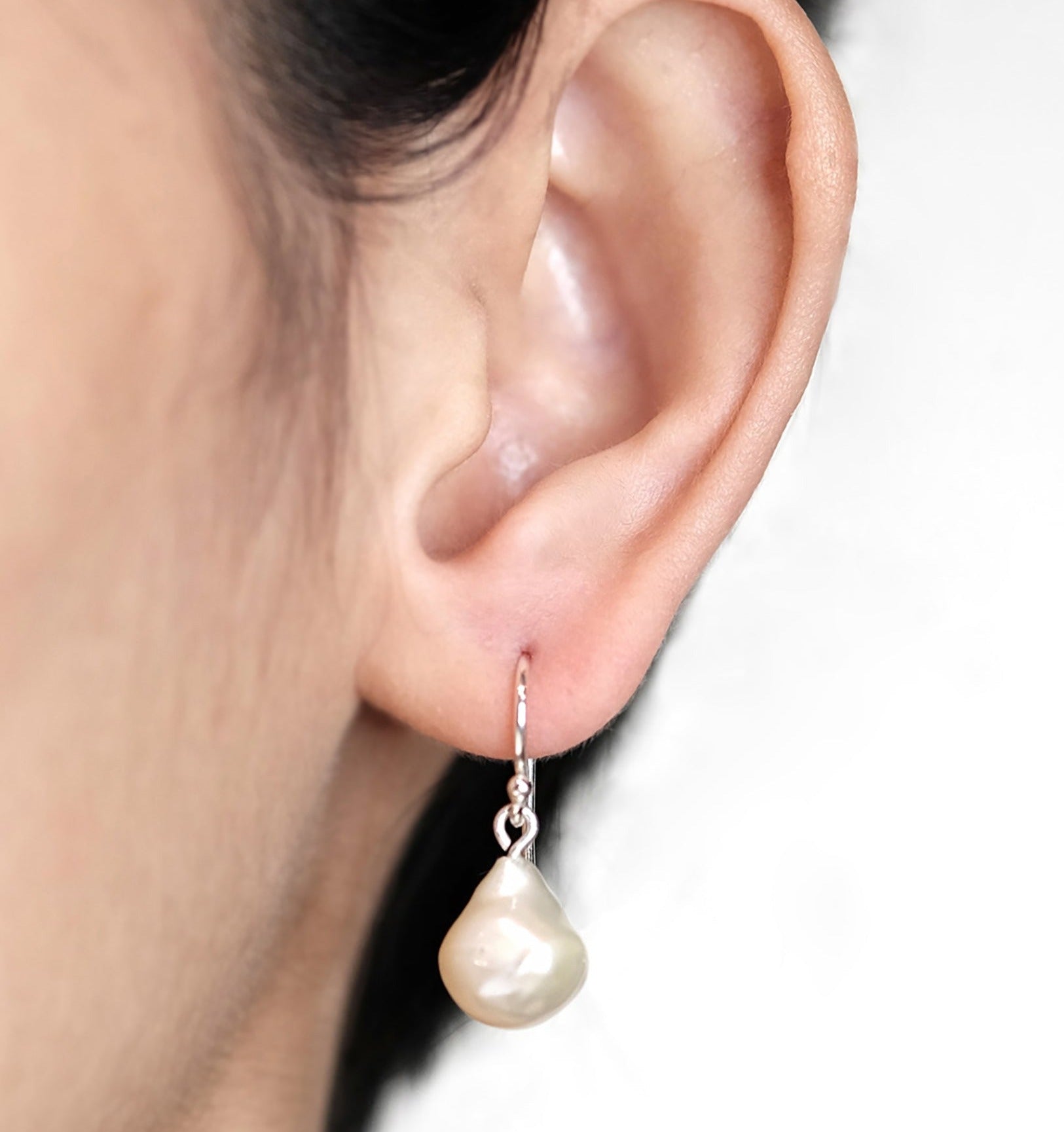 The Madstone pearl earrings