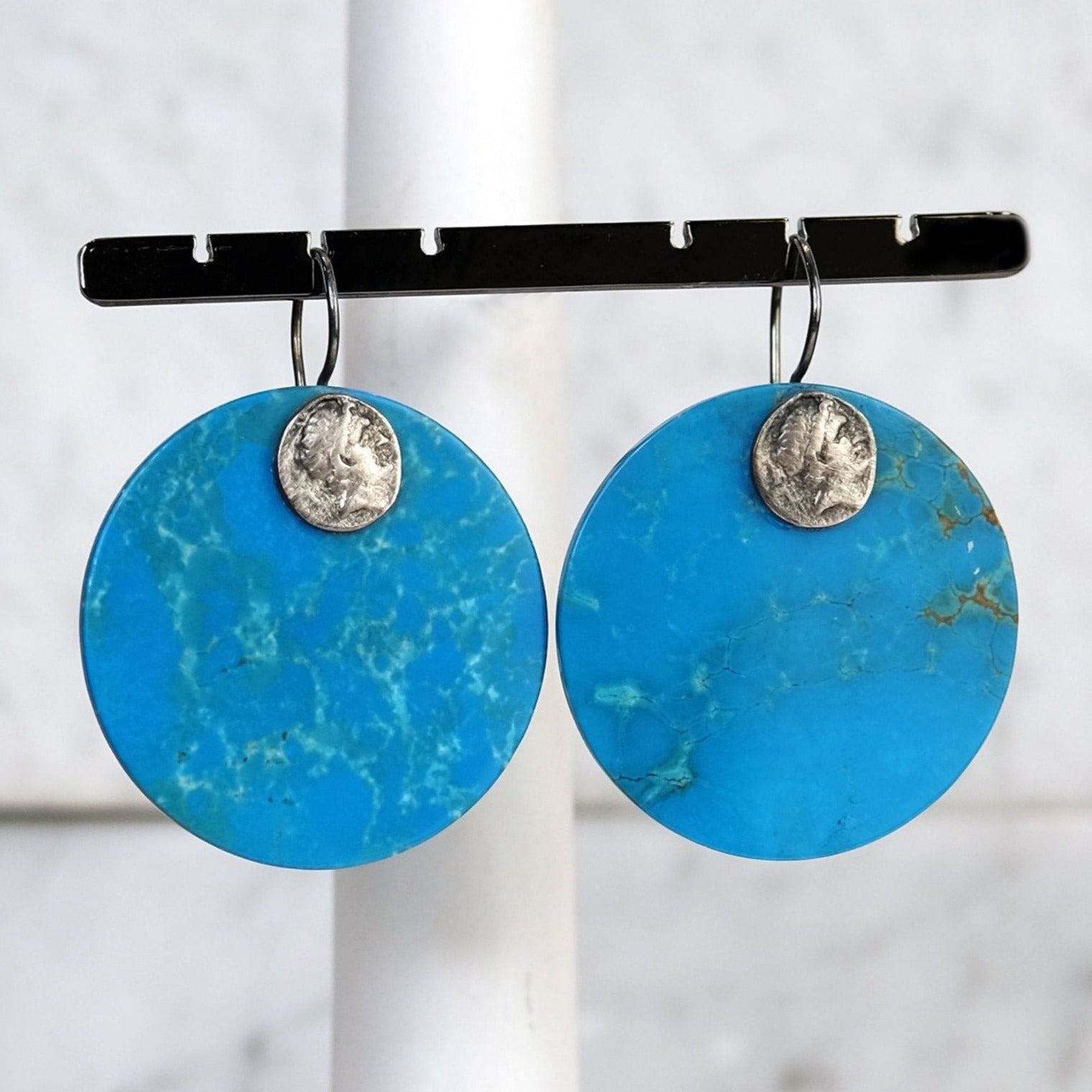 The Madstone Roman coin earrings