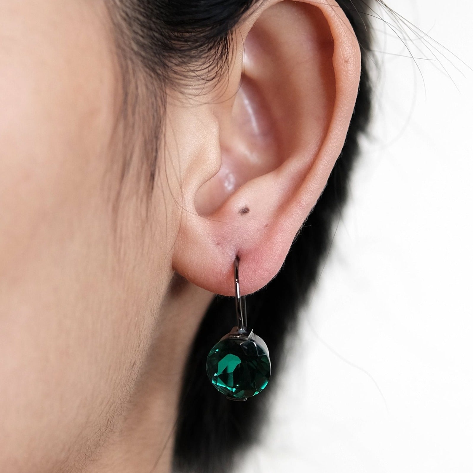 MCL Design fancy cut earrings