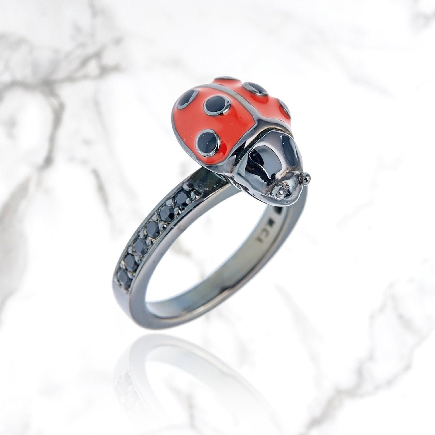 MCL Design ladybug ring