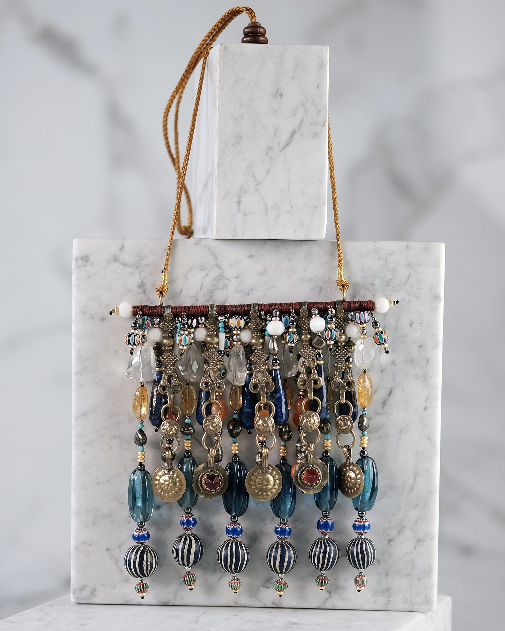 Vintage Trade Bead Chest Necklace
